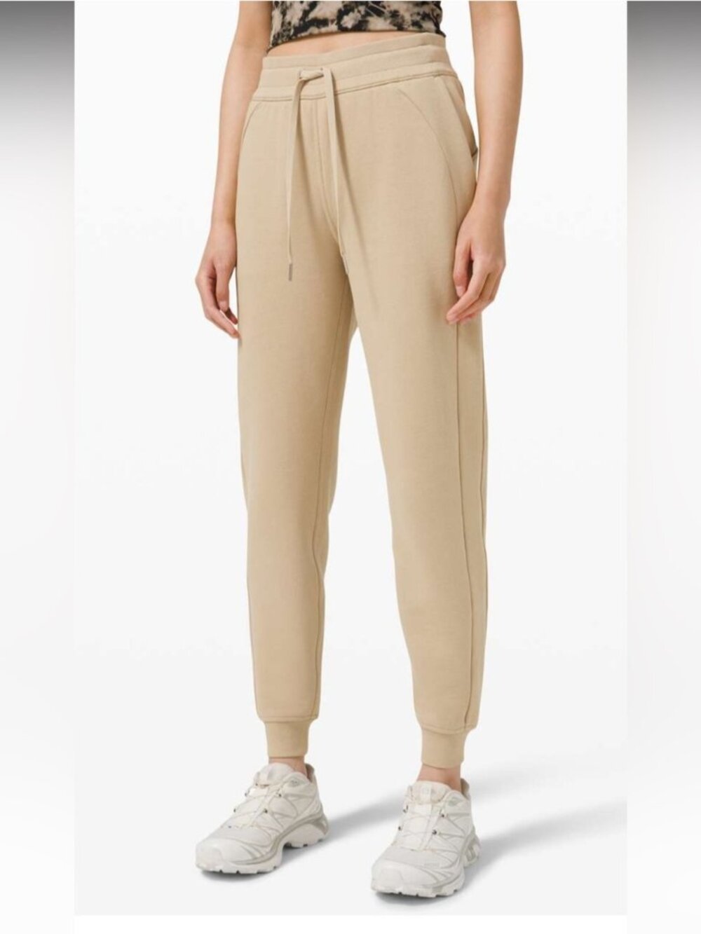 Lululemon Scuba High-Rise Jogger Fleece 28" Woman 12 Trench Gym Performance